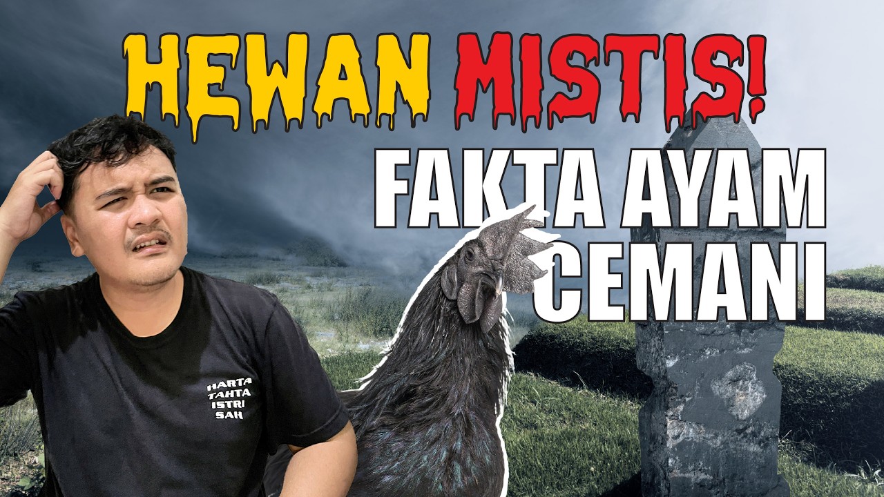 BUKAN KUTUKAN! Ini Fakta Tentang Ayam Cemani!