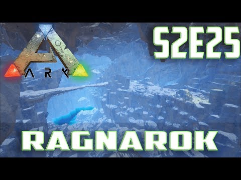 Let&rsquo;s Play ARK: Survival Evolved (Single Player Ragnarok)Ep.25-Exploring The Ice Cave With Our Saber