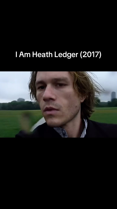 I Am Heath Ledger (2017) #heathledger #heathledgerjoker #joker #thejoker