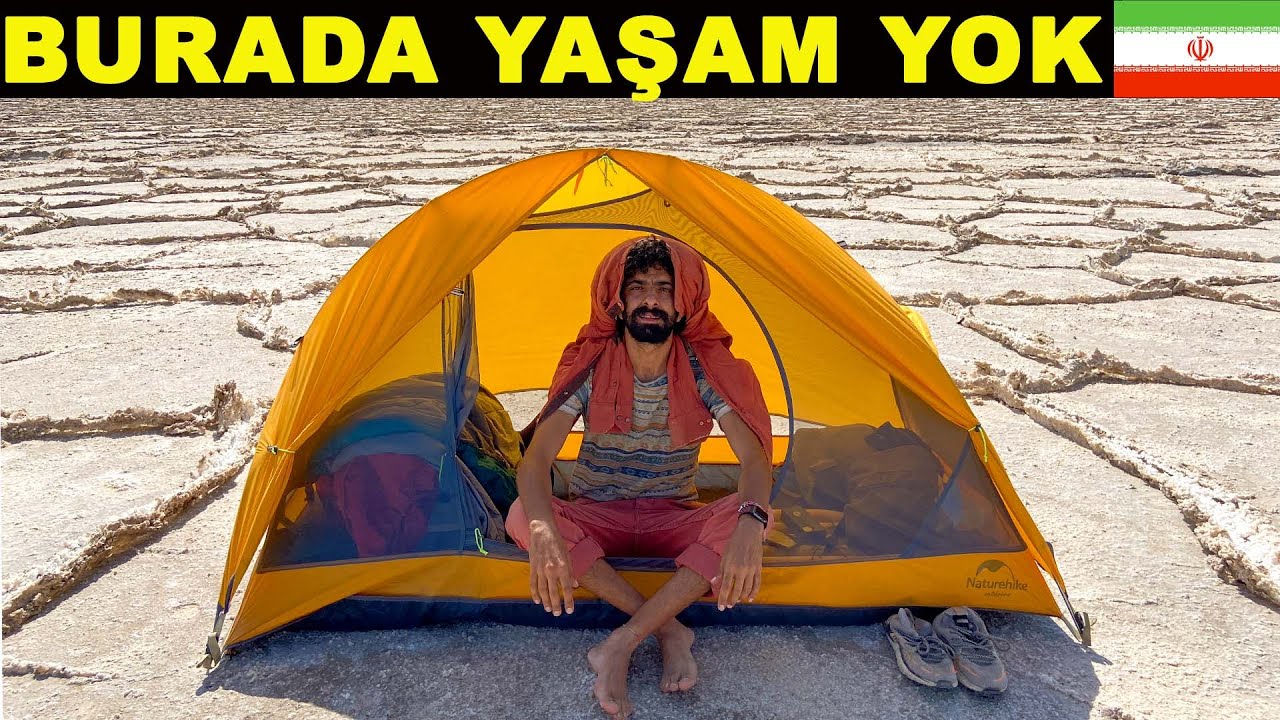 Провести 48 часов в безлюдной соляной пустыне Ирана - не повезло! / 254