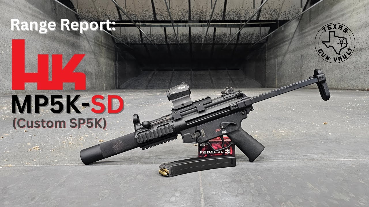 Range Report: Hk MP5K-SD (built by HiTec Arms) - YouTube