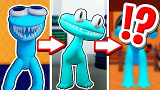 The EVOLUTION Of CYAN In ROBLOX RAINBOW FRIENDS Chapter 2!