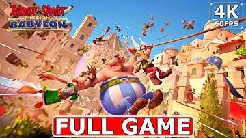 Asterix & Obelix - Mission Babylon Gameplay Walkthrough FULL GAME [4K 60FPS ] - No Commentary