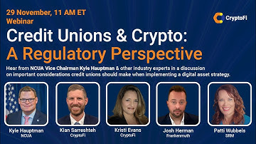 Credit Unions & Crypto: A Regulatory Perspective (with NCUA Vice Chairman Kyle Hauptman)