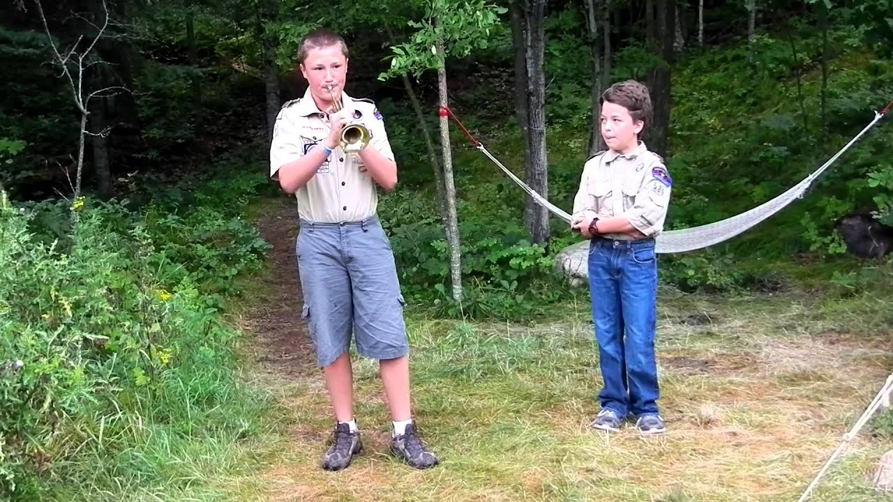Reveille Bugle Call at Many Point YouTube