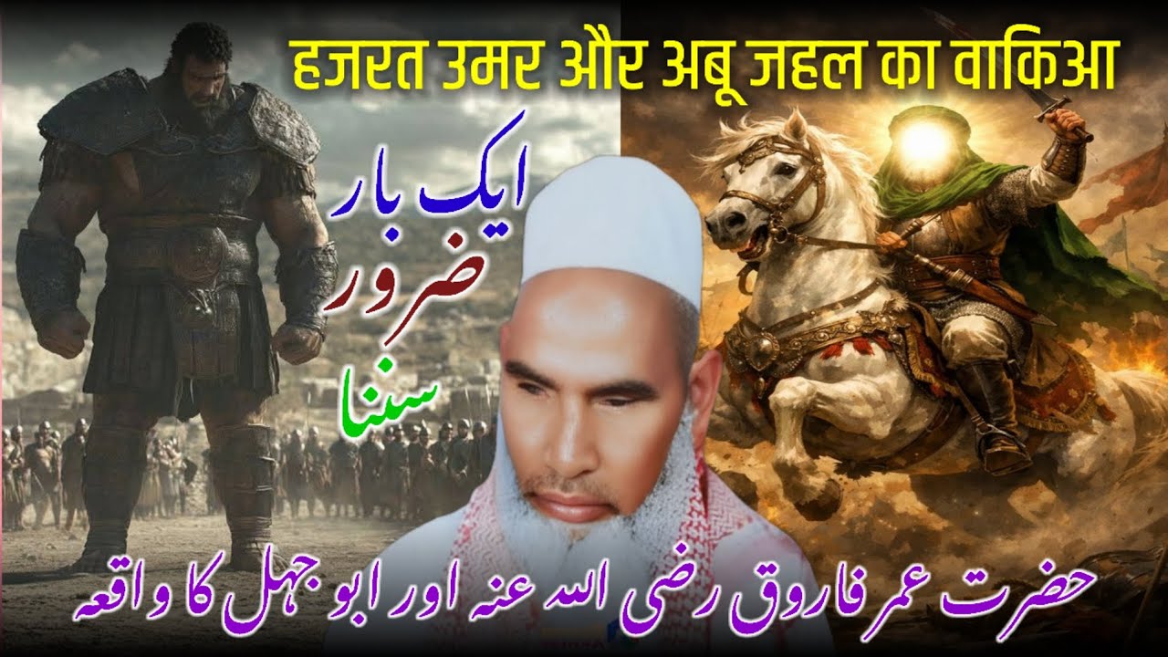 Hazrat Umar Aur Abu Jahal / Hazrat Umar Farooq Ka Waqia / Qari Haneef Multani /