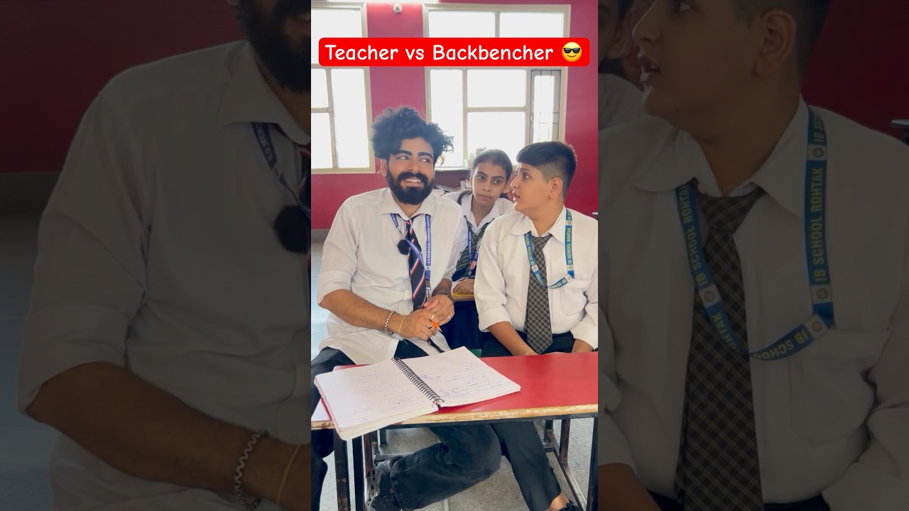 Backbencher Rocked Or Teacher shocked 🤣 