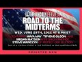 Road To The Midterms: A Town Hall Series begins at 8 PM ET on June 29