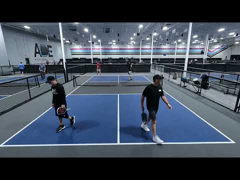 ACE Pickleball Club - Rec Play / 01/07/25 / Long, Martin -vs- Revenew, Hall / Game 2