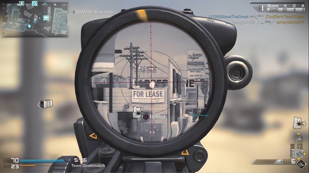 Sniping audition for oN Clan? XD // COD Ghosts 2022