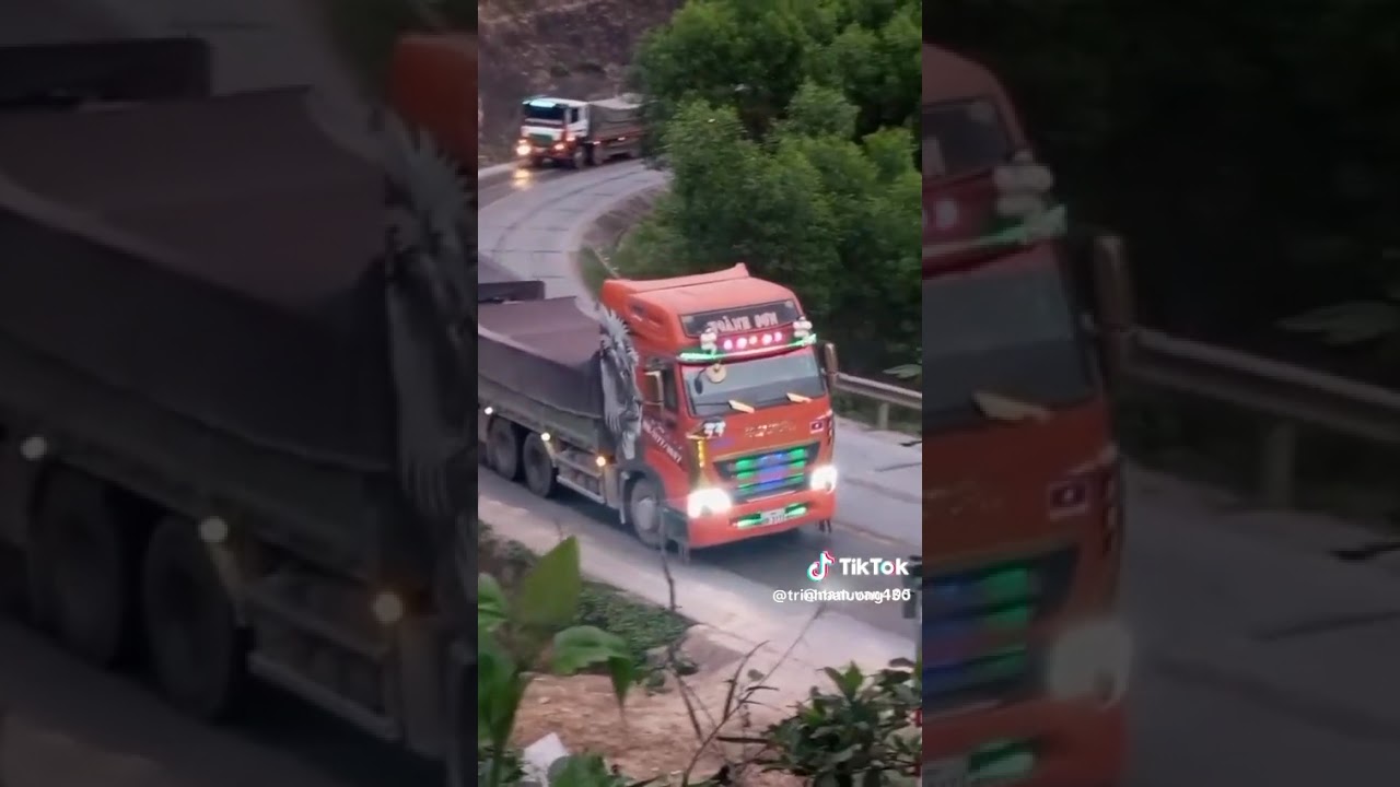 Tik tok xe tải bóp kèn ở Lào và Việt phần 4 tập 1
