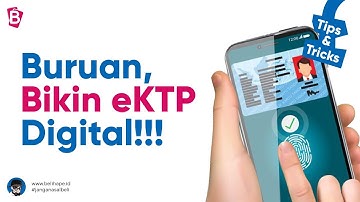 CARA MEMBUAT E KTP DIGITAL❗GAMPANG & PRAKTIS 😎