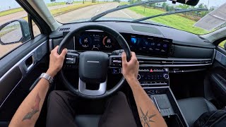 2024 Hyundai Santa Fe SEL - POV Rainy Day Drive Hyundai Santa Fe Sel 2024