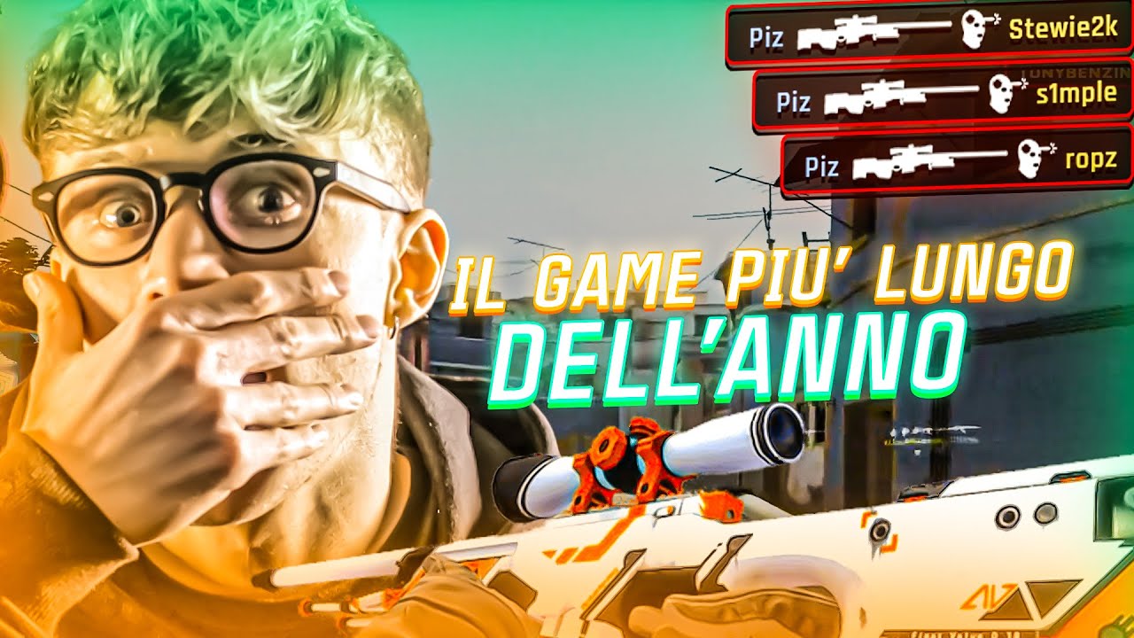 IL GAME PIU' LUNGO DELL' ANNO