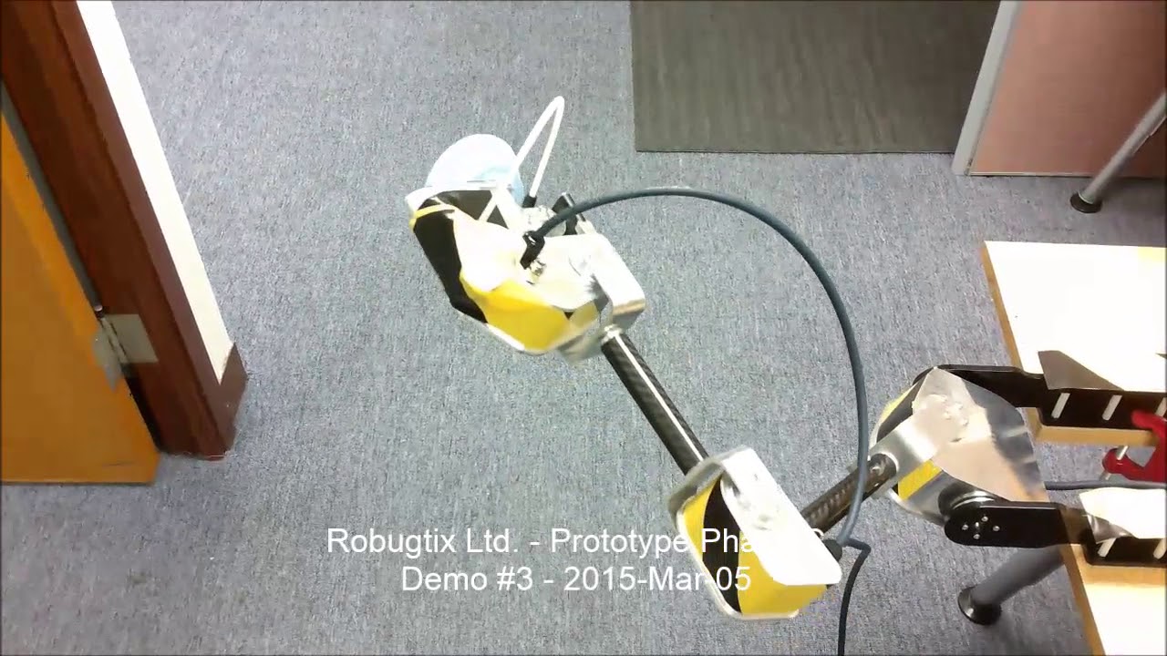 Robugtix Phase C   3D Motion   Demo #3   2015 03 05