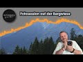 Fotografieren auf einer Bergwiese hoch über Garmisch-Partenkirchen - Im Gepäck die Lumix G91
