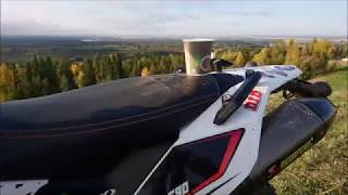 KTM 690 Enduro R  Ruskaa Pakkasessa 2017