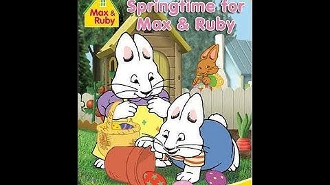 Opening To Springtime For Max & Ruby 2005 DVD