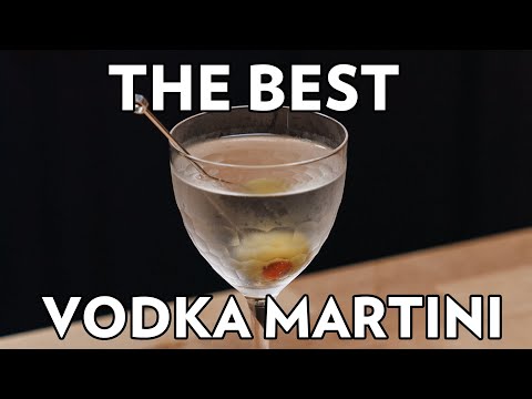 Video: Adakah martini dibuat dengan vodka atau gin?