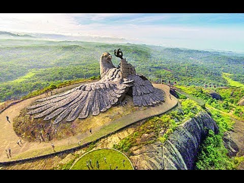 The World's Largest Bird Sculpture - Jatayu Nature Park| Jadayu Bird