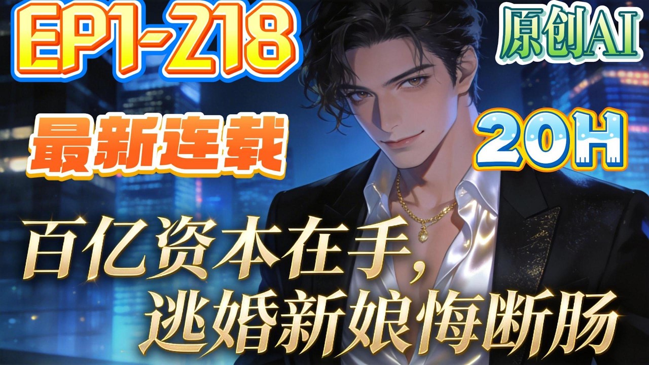 【🎉连载更新🎉】《百亿资本在手，逃婚新娘悔断肠》第1-218集 |神豪江辰被当红小花逃婚，转头娶了雪藏三年的林倾城。撤回千亿资源，前女友一夜跌回素人。资本的游戏里，他才是规则制定者。#西瓜推文
