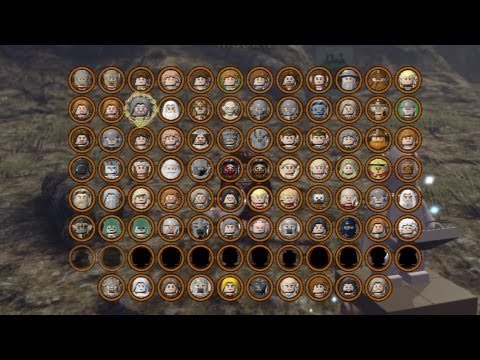 LEGO Lord of The Rings - ALL CHARACTERS UNLOCKED