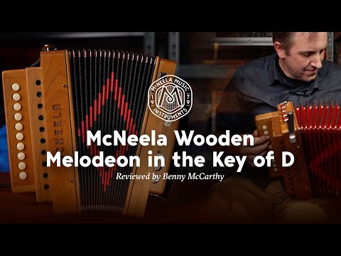 Benny McCarthy Reviews the McNeela Melodeon (One Row, Key of D)