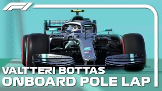Valtteri Bottas' Onboard Pole Lap | 2019 U.S.A Grand Prix |