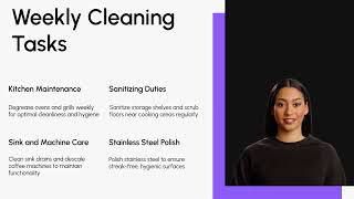 Weekly Restaurant Cleaning Inspection with eAuditor Audits and inspections