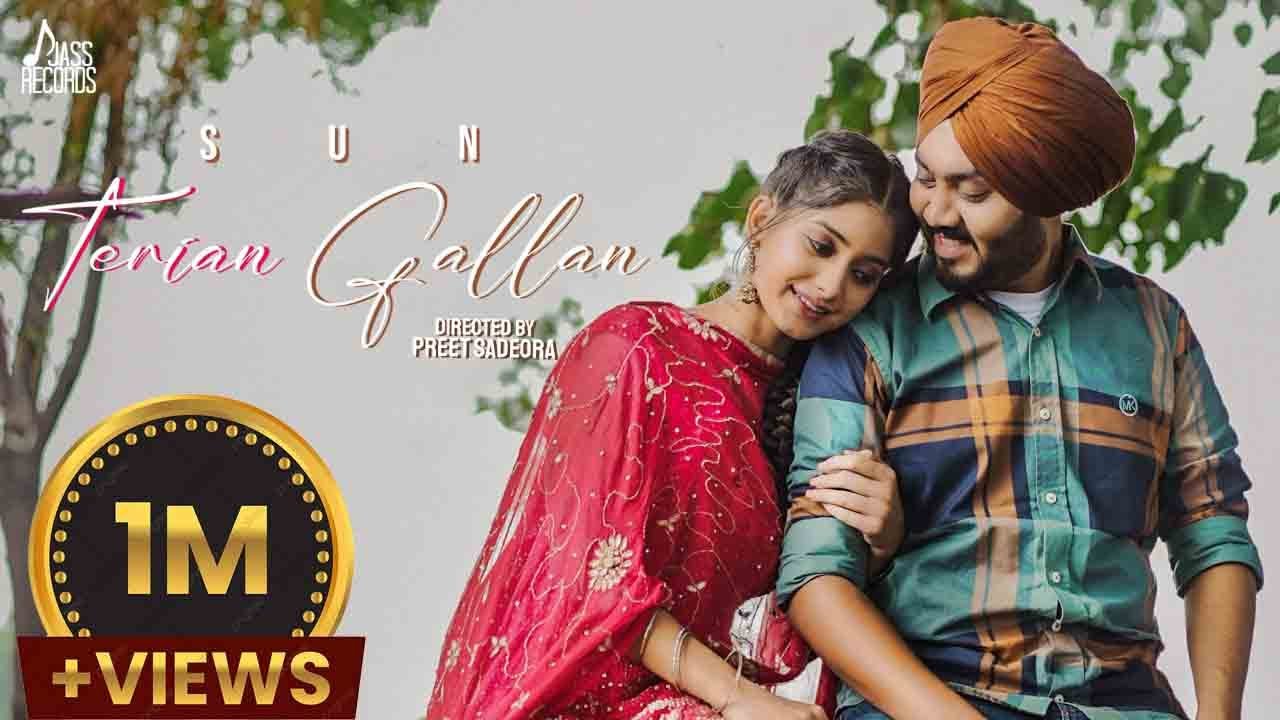 Terian Gallan (Official Video) | Sun | Punjabi Songs 2022 |  Fresh Songs 2022 | Jass Records