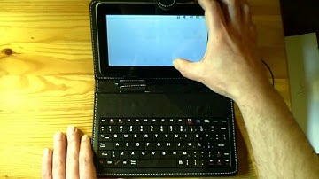 Hipad A819 using a keyboard  from fastcardtech.com - Haipad M7 Herotab C8 ipad 2 - ColonelZap