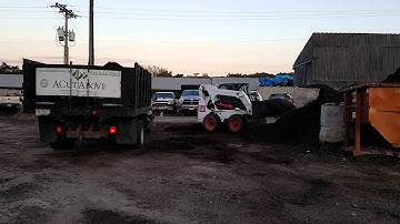 Loading Mulch - A Cut Above