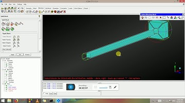 Lesson10  - Pipe Expansion meshing using ICEM