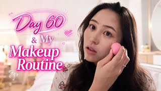 【MY REAL 2 MONTHS SK-II JOURNEY 📖💖】Bonus: everyday makeup! 🌟 #スキンケア #メイク 