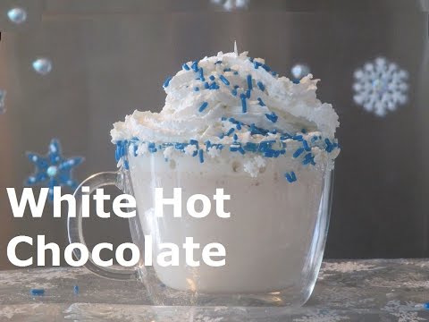 FROZEN - White Hot Chocolate Recipe - Inspired by Disney Frozen Movie