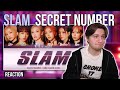 SECRET NUMBER - 'SLAM' | REACTION