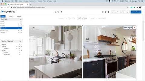 How to add project titles under your project images in your Houzz Pro website