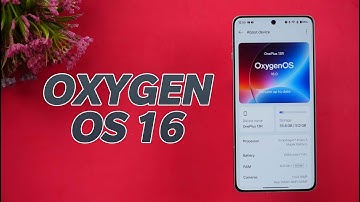 OnePlus 13R Android 16 Update with Oxygen OS16