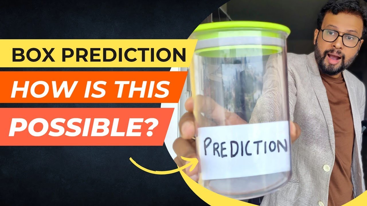Impossible Box Prediction Magic Best Mentalism Ever Mind reading