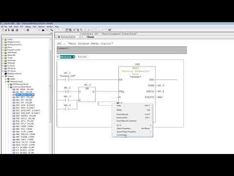 PLC S7300 Ethernet communication Programing part 1 (BSEND/BRCV)