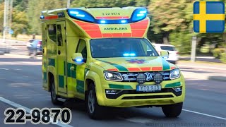 Vw Amarok Ambulance Responding Se 8.2021