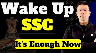 Wake Up SSC | It's Enough Now | Gaurav Kaushal