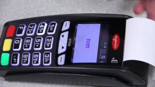 TransFirst Emv Terminal Training - tutorial on installing and using Ingenico iCT250 (part 1)