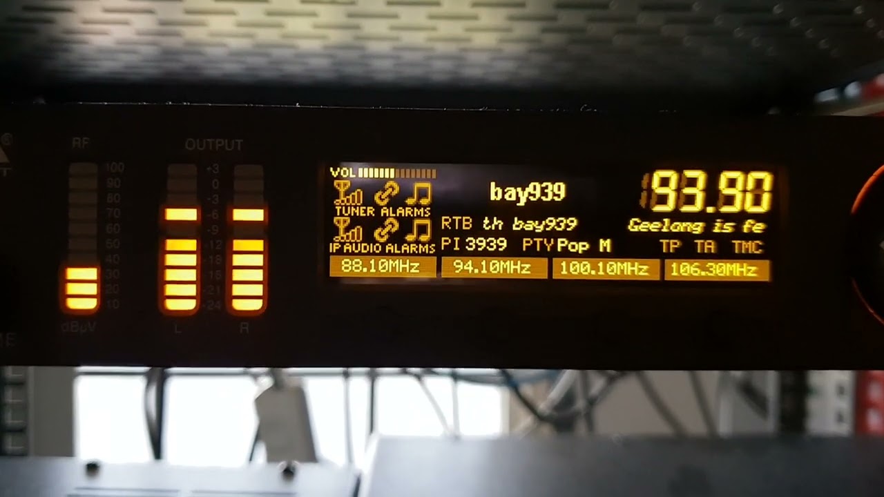 93.9 Bay FM Geelong at 385 km, 26th July 2023.