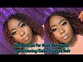 Wash and Go Routine for Heat Damaged/Color Treated/Transitioning hair