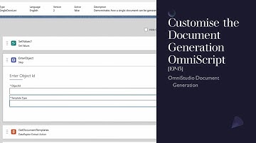 Customise the Document Generation OmniScript [EP-13]