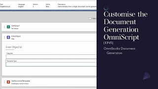 Customise the Document Generation OmniScript [EP-13]
