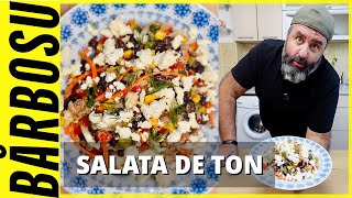 SALATA CU TON SI FASOLE NEAGRA
