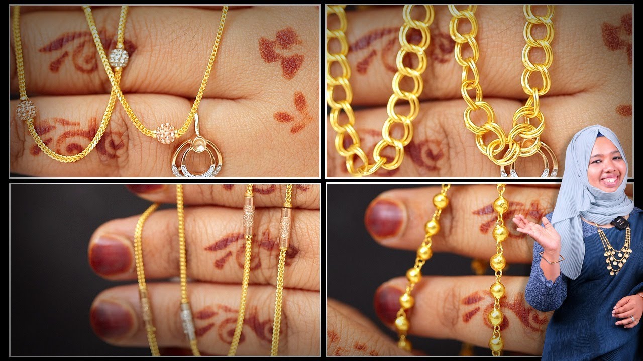 6 ഗ്രാമിൽ വരുന്ന പൊലിമയുള്ള അടിപൊളി DAILY USE മാലകൾ.