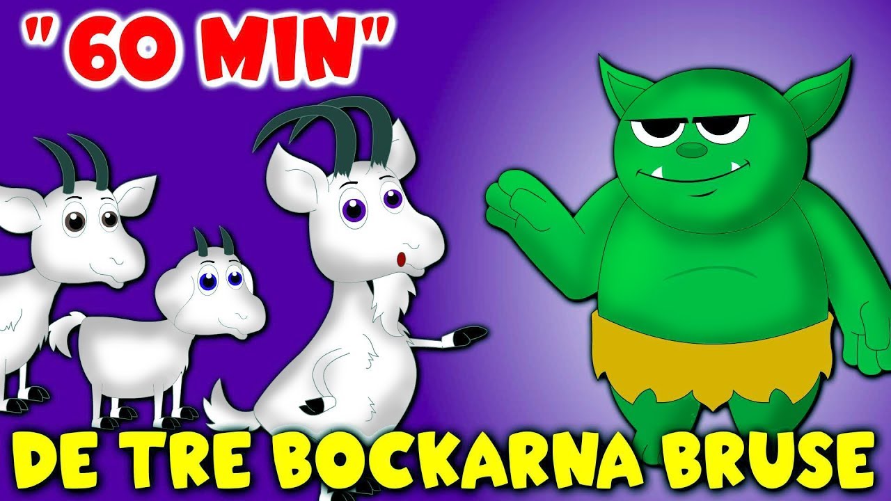 De Tre Bockarna Bruse  + 1 timme barnvisor på svenska | Svenska Barnsånger